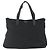 Prada Tote Bag aus schwarzem Nylon mit Silber authentisch 156932 - Ansicht 2