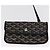 GOYARD Herringbone Saint Louis PM Tote Bag aus PVC Schwarz Auth BA9007SM - Ansicht 17