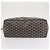 GOYARD Herringbone Saint Louis PM Tote Bag aus PVC Schwarz Auth BA9007SM - Ansicht 9