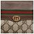 Borsa Sherry Line GG Supreme Web di GUCCI in PVC beige e oro 001 123 0918 Auth 155926 D'oro - vista 14