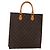 LOUIS VUITTON Borsa Sac Plat Monogram M51140 LV Auth 143558 Monogramma