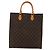 LOUIS VUITTON Borsa Sac Plat Monogram M51140 LV Auth 143558 Monogramma - vista 13