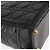 Christian Dior Borsa Tote Lady Dior Canage in Pelle di Agnello Nera Oro Auth 157801 Nero D'oro - vista 10