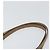 Bolso de Hombro con Cadena Salvatore Ferragamo Esmalte Beige Oro Auth 143680 Dorado - vista 8