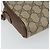 Borsa a spalla Gucci GG Canvas Web Sherry Line in pelle PVC beige e rossa Auth 146150 Rosso Verde - vista 13