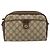 Borsa a spalla Gucci GG Canvas Web Sherry Line in pelle PVC beige e rossa Auth 146150 Rosso Verde - vista 2