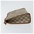 GUCCI GG Plus Supreme Clutch Bag PVC Beige Oro Auth ep11196 D'oro - vista 5