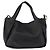 Autre Marque Borsa tote Stella logo in poliestere nero e oro Auth BA6613 D'oro - vista 3