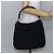 Borsa a mano in nylon nero e argento Gucci Bamboo 001 1638 3754 Auth ep11006 - vista 21