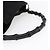 Borsa a mano in nylon nero e argento Gucci Bamboo 001 1638 3754 Auth ep11006 - vista 7