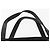 Borsa tote in nylon nera con ricamo di fiori PRADA Argento Auth bs30015 Nero - vista 8