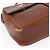Céline Borsa a Spalla in Pelle Marrone Auth 146484 - vista 11