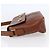 Céline Borsa a Spalla in Pelle Marrone Auth 146484 - vista 4