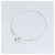 Choker in metallo argento Christian Dior Auth sw1695 - vista 2
