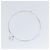 Choker in metallo argento Christian Dior Auth sw1695 - vista 5