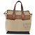 Berluti Calligraphy Tote Bag aus Canvas und Leder Beige Silber Authentisch bs29891 - Ansicht 13