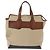 Berluti Calligraphy Tote Bag aus Canvas und Leder Beige Silber Authentisch bs29891 - Ansicht 2