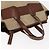 Berluti Calligraphy Tote Bag aus Canvas und Leder Beige Silber Authentisch bs29891 - Ansicht 6