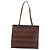 Céline Borsa tote in tela Macadam CELINE in pelle PVC marrone oro Auth bs29818 D'oro - vista 3
