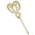 Spilla Christian Dior in metallo dorato Auth sw1641 D'oro