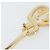 Spilla Christian Dior in metallo dorato Auth sw1641 D'oro - vista 11