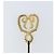 Spilla Christian Dior in metallo dorato Auth sw1641 D'oro - vista 6
