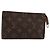 LOUIS VUITTON Monogram Bucket PM Accessory Pouch LV Auth th6438