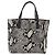 Borsa a Mano GUCCI Nylon Beige Oro 002 8080 Auth kk590 D'oro - vista 3