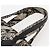 Borsa a Mano GUCCI Nylon Beige Oro 002 8080 Auth kk590 D'oro - vista 8