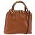 Borsa a mano in pelle Gucci Bamboo 2 in 1 marrone oro 000 1274 0290 Auth 155221