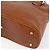 Borsa a mano in pelle Gucci Bamboo 2 in 1 marrone oro 000 1274 0290 Auth 155221 - vista 12