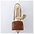 Borsa a mano in pelle Gucci Bamboo 2 in 1 marrone oro 000 1274 0290 Auth 155221 - vista 24