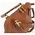 Borsa a mano in pelle Gucci Bamboo 2 in 1 marrone oro 000 1274 0290 Auth 155221 - vista 6