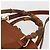 Borsa a mano in pelle Gucci Bamboo 2 in 1 marrone oro 000 1274 0290 Auth 155221 - vista 8