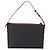 Burberry Borsa a Spalla Nova Check in Nylon e Pelle Grigia Argento Auth ka787 Marrone - vista 3