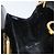 Borsa a Spalla Chain Gancini Salvatore Ferragamo Smalto Nero Oro Auth 157615 - vista 18