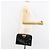 Borsa a Spalla Chain Gancini Salvatore Ferragamo Smalto Nero Oro Auth 157615 - vista 20