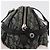 Bolso de mano de lona Trotter Christian Dior Negro Plata Auth 156495 - vista 16