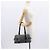 Bolso de mano de lona Trotter Christian Dior Negro Plata Auth 156495 - vista 24