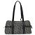 Bolso de mano de lona Trotter Christian Dior Negro Plata Auth 156495 - vista 3