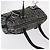 Bolso de mano de lona Trotter Christian Dior Negro Plata Auth 156495 - vista 6
