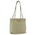 Borsa Tote PRADA Nylon Beige Argento Auth 157778
