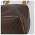 Céline Bolsa tote em lona Macadam CELINE em couro PVC marrom dourado Auth bs31514 - vista 10