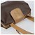 Céline Bolsa tote em lona Macadam CELINE em couro PVC marrom dourado Auth bs31514 - vista 6