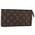 LOUIS VUITTON Monogram Bucket GM Accessory Pouch LV Auth 157042