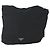 Bolsa de Ombro PRADA Nylon Preto Prata Autêntica 151621 - vista 2