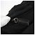 Bolsa de Ombro PRADA Nylon Preto Prata Autêntica 151621 - vista 9