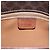 Céline Borsa a Spalla in Tela Macadam CELINE in Pelle PVC Marrone Oro Auth mr1621 D'oro - vista 18