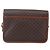 Céline Borsa a Spalla in Tela Macadam CELINE in Pelle PVC Marrone Oro Auth mr1621 D'oro - vista 2