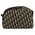 Borsa a Spalla in Tela Trotter Christian Dior Nero Oro Auth 155999 D'oro - vista 2
